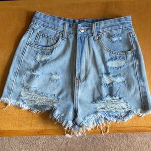 Women’s denim shorts